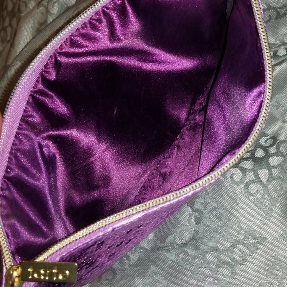 Sequin Flamingo Tarte Makeup Bag - Picture 4 of 5